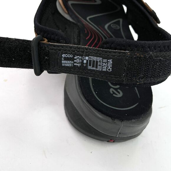 ECCO Womens Yucatan Hiking Sport Sandals EU 40 US 9 Bison Brown $135 Athleisure - Picture 12 of 13